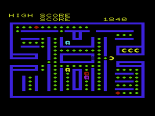 Snakman screenshot 1 for Vic-20